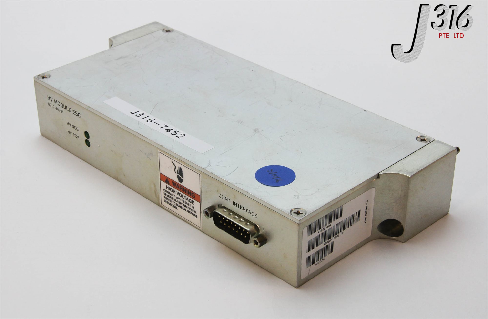 7452 APPLIED MATERIALS HV MODULE ESC, 0100-09298 0010-10901